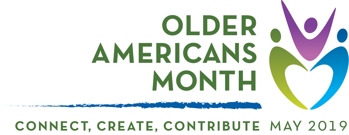 Older Americans Month Logo - English