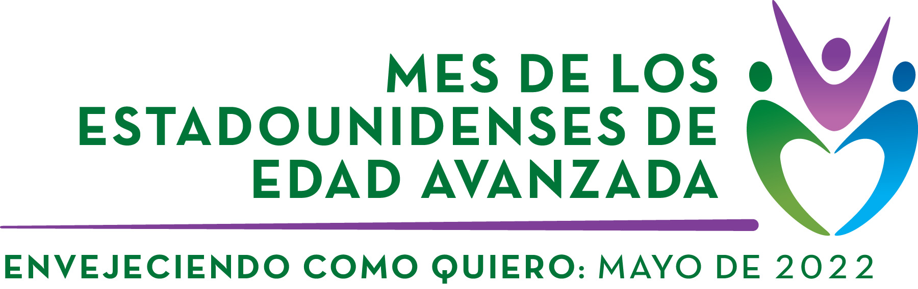 Spanish Logo: Mes De Los Estadounidenses De Edad Avanzada, Envejeciendo como quiero: Mayo 2022