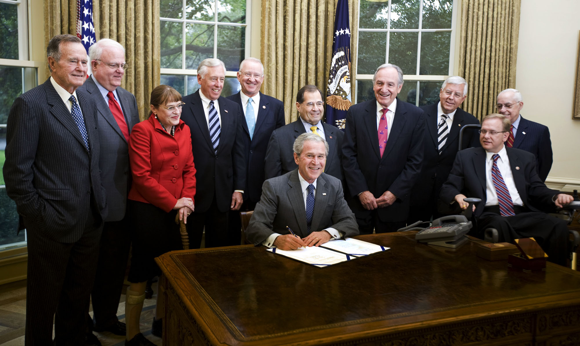 Signing of the ADA Amendments Act (ADAAA)