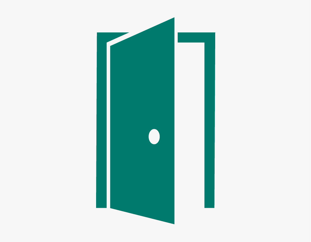 green door