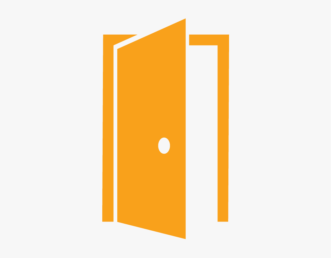 yellow door