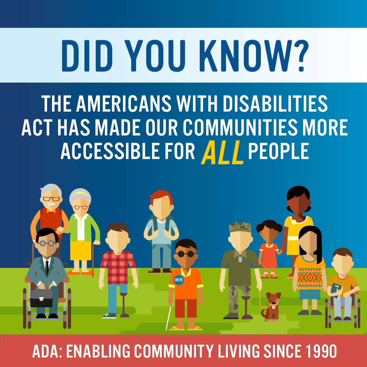 28th Anniversary of the Americans With Disabilities Act | ACL