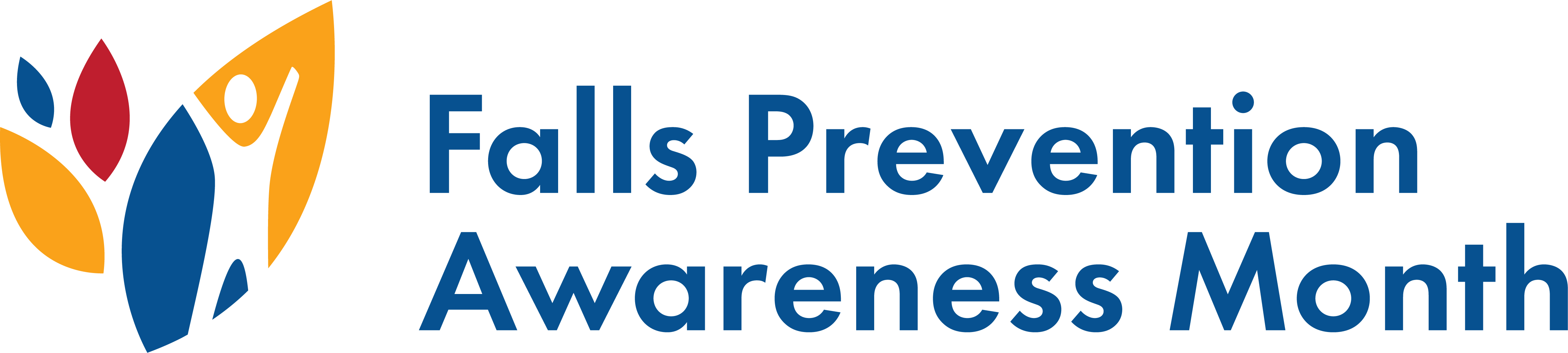 Falls Prevention Awareness Month logo