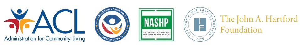 ACL, RAISE, NASHP, and Hartford Foundation logos